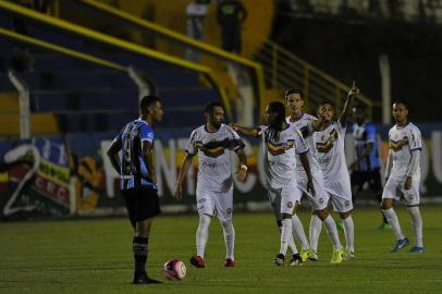  VERANOPOLIS, RS, BRASIL, 18/02/2018 - Grêmio x Veranópolis, jogo válido pela oitava rodada do Gauchão.(FOTOGRAFO: TADEU VILANI / AGENCIA RBS)