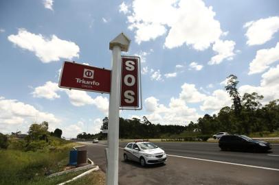 GLÓRINHA, RS, BRASIL, 18-02-2018: A reportagem acompanhou um dia de trabalho da CONCEPA, na Free Way, BR-290, durante o movimento de retorno do veranistas do litoral. (CARLOS MACEDO/ AGÊNCIA RBS)