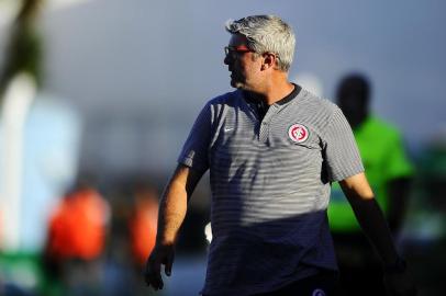  RIO GRANDE, RS, BRASIL, 18.02.2018. Inter enfrenta o São Paulo-RG pelo Campeonato Gaúcho, o Gauchão, em Rio Grande, no estádio Aldo Dapuzzo.Foto: Mateus Bruxel/Agência RBS