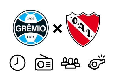 escudos, montagem, futebol, recopa sul-americana, grêmio, independiente