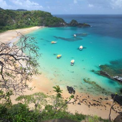 Baía do Sancho, em Fernando de noronha, Pernambuco