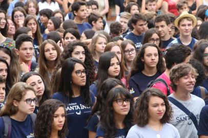  PORTOALEGRE -RS BR 19.02.2018 Volta às aulas - escolas particularesColégio Santa Inês.FOTÓGRAFO; TADEU VILANI AGÊNCIARBS Editoria Sua Vida