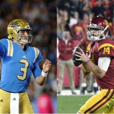 josh rosen, sam darnold, futebol americano, nfl, draft