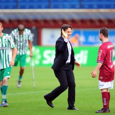  CAXIAS DO SUL, RS, BRASIL 19/02/2018SER Caxias x Juventude. Clássico CAJU no estádio Centenário em Caxias do Sul, jogo válido pelo Gauchão 2018. (Felipe Nyland/Agência RBS)