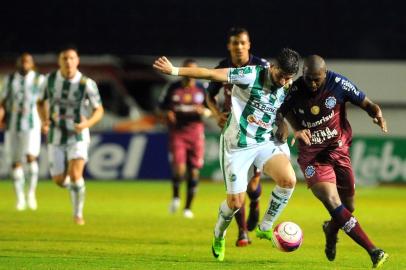  CAXIAS DO SUL, RS, BRASIL 19/02/2018SER Caxias x Juventude. Clássico CAJU no estádio Centenário em Caxias do Sul, jogo válido pelo Gauchão 2018. (Felipe Nyland/Agência RBS)