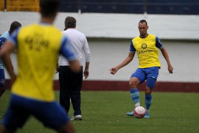  CAXIAS DO SUL, RS, BRASIL, 21/02/2018 - Treino do Ser Caxias. (Marcelo Casagrande/Agência RBS)