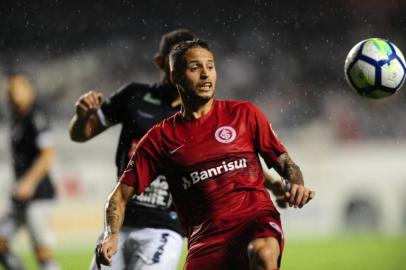  ** FOTOS EM BAIXA PARA USO NO ONLINE **BELÉM, PARÁ, 21.02.2018. Inter enfrenta o Remo no estádio Mangueirão em partida válida pela segunda fase da Copa do Brasil.Na foto, atacante Nico López.Foto: Ricardo Duarte/Internacional, Divulgação