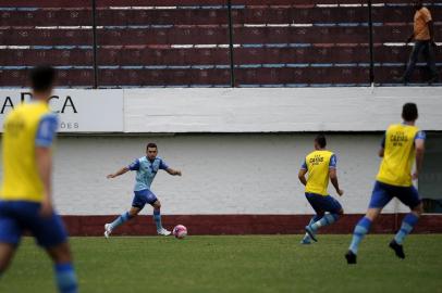  CAXIAS DO SUL, RS, BRASIL, 21/02/2018 - Treino do Ser Caxias. (Marcelo Casagrande/Agência RBS)