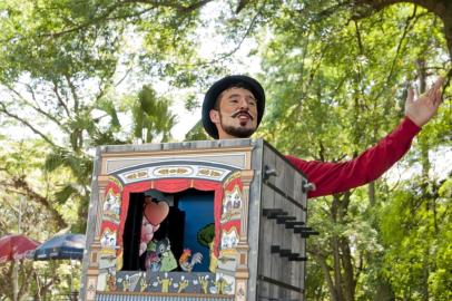 Teatro de Caixa, que estará na Semana de Teatro de Caxias