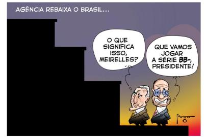 Gilmar Fraga; Charge