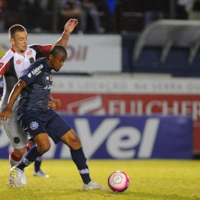  CAXIAS DO SUL, RS, BRASIL 23/02/2018SER Caxias X Brasil PE, jogo válido pela 9ª rodada do Gauchão 2018 disputado no estádio Centenário em Caxias do Sul. (Felipe Nyland/Agência RBS)