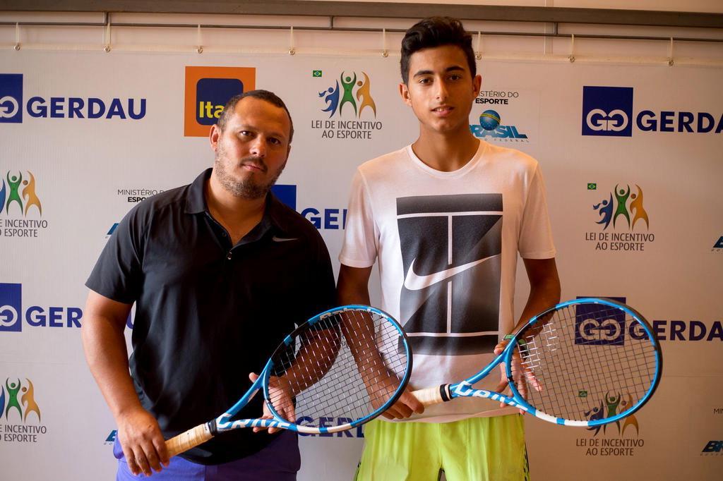 Mais jovem tenista a pontuar no ranking da ATP é umas das atrações da Copa  Gerdau-Itaú