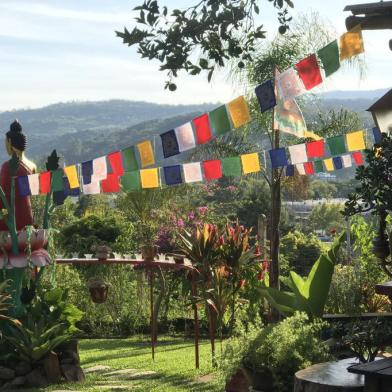 Restaurante Espaço Tibet, em Três Coroas. Foto: jardim.