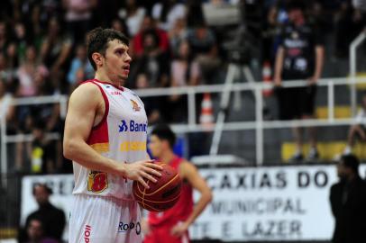  CAXIAS DO SUL, RS, BRASIL 27/02/2018Caxias Basquete x Basquete Cearense, jogo válido pelo NBB disputado no ginásio do Vascão. (Marcelo Casagrande/Agência RBS)