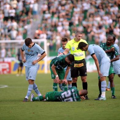  CAXIAS DO SUL, RS, BRASIL 04/03/2018Juventude x Grêmio, jogo válido pela 10ª rodada do Gauchão 2018 disputado no estádio Alfredo Jaconi, em Caxias do Sul, as 17 horas. (Marcelo casagrande/Agência RBS)