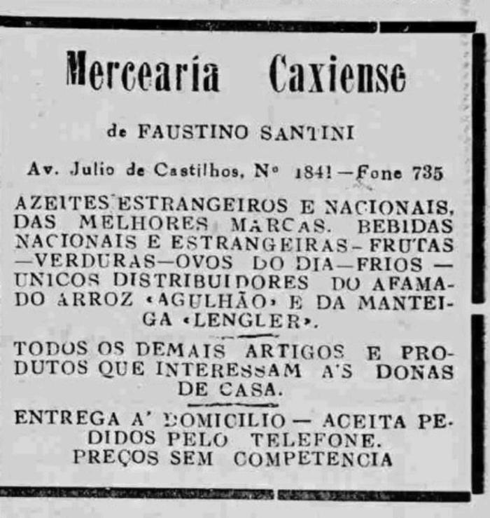 Acervo Centro de Memória da Cãmara de Vereadores de Caxias do Sul / divulgação