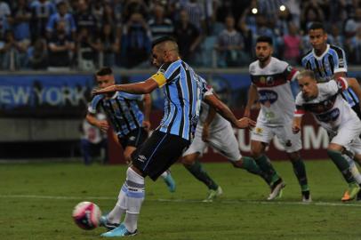  PORTO ALEGRE, RS, BRASIL, 07/03/2018 - Grêmio x São Paulo - RS, jogo válido pelo gauchão. (FOTOGRAFO: MATEUS BRUXEL / AGENCIA RBS)