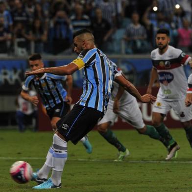  PORTO ALEGRE, RS, BRASIL, 07/03/2018 - Grêmio x São Paulo - RS, jogo válido pelo gauchão. (FOTOGRAFO: MATEUS BRUXEL / AGENCIA RBS)