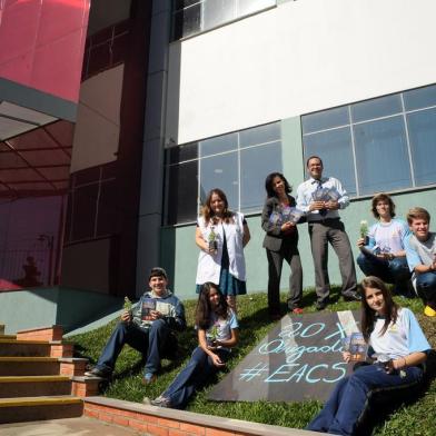  CAXIAS DO SUL, RS, BRASIL, 07/03/2018 - Escola Adventista de Caxias do Sul comemora 20 anos, com 20 ações solidárias. (Marcelo casagrande/Agência RBS)