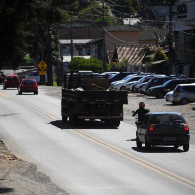  CAXIAS DO SUL, RS, BRASIL 08/03/2018Obra da duplicaçõa parcial de 1km da BR-116 promete desafogar o trânsito em trecho urbano da rodovia. (Felipe Nyland/Agência RBS)