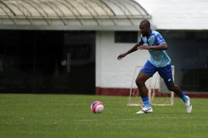  CAXIAS DO SUL, RS, BRASIL, 21/02/2018 - Treino do Ser Caxias. (Marcelo Casagrande/Agência RBS)