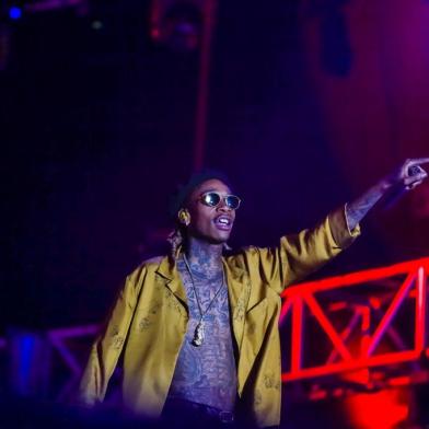  XANGRI-LÁ, RS, BRASIL - 30/01/2016 : Wiz Khalifa se apresenta no Palco Planeta na segunda noite do festival Planeta Atlântida 2016. (FOTO: OMAR FREITAS/AGÊNCIA RBS, Editoria Segundo Caderno)Indexador: Omar Freitas