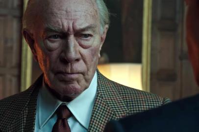 Christopher Plummer no filme Todo Dinheiro do Mundo, de Ridley Scott, inspirado no sequestro real do jovem herdeiro milionário Paul Getty.