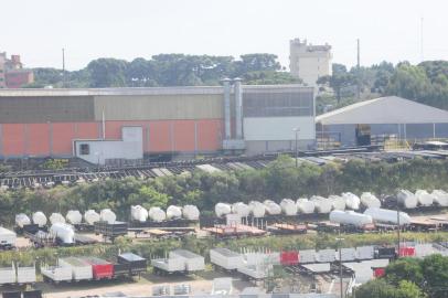  CAXIAS DO SUL, RS, BRASIL (09/03/2018). Vista geral do Grupo Randon, ícone da economia caxiense e grande exportadora de implementos rodoviários do Brasil. (Roni Rigon/Pioneiro).