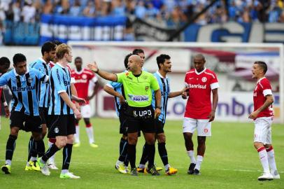  Campeonato Gaúcho - Taça Piratini, Gre-Nal 396 no estádio Centenário.Árbitro: Jean Pierre Lima