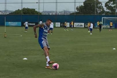 futebol, grêmio, luan, treino, gre-nal, 09032018