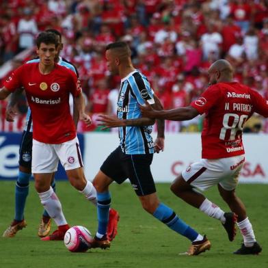  PORTO ALEGRE, RS, BRASIL, 11/03/2018- Grenal 413 que ocorre neste Domingo no estádio Beira Rio, válido pelo gauchão. (FOTOGRAFO: JEFFERSON BOTEGA / AGENCIA RBS)Indexador: Jefferson Botega