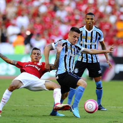  PORTO ALEGRE, RS, BRASIL, 11/03/2018- Grenal 413 que ocorre neste Domingo no estádio Beira Rio, válido pelo gauchão. (FOTOGRAFO: FERNANDO GOMES / AGENCIA RBS)