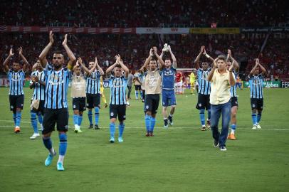  PORTO ALEGRE, RS, BRASIL, 11/03/2018-Grenal  que ocorre neste Domingo no estádio Beira Rio, válido pelo gauchão. (FOTOGRAFO: JEFFERSON BOTEGA / AGENCIA RBS)Indexador: Jefferson Botega