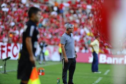  PORTO ALEGRE, RS, BRASIL, 11/03/2018- Grenal 413 que ocorre neste Domingo no estádio Beira Rio, válido pelo gauchão. (FOTOGRAFO: FERNANDO GOMES / AGENCIA RBS)