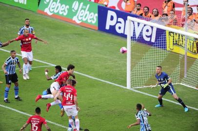  PORTO ALEGRE, RS, BRASIL - 11/03/2018 - Inter recebe o Grêmio no estádio Beira-Rio pelo Gauchão de 2018. (André Ávila/Agência RBS)