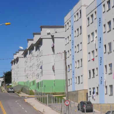  CAXIAS DO SUL, RS, BRASIL . NA FOTO, CONDOMÍNIO CAMPOS DA SERRA. MINHA CASA MINHA VIDA. (Roni Rigon/Pioneiro).