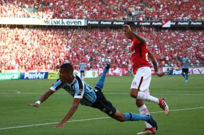  PORTO ALEGRE, RS, BRASIL, 11/03/2018- Grenal 413 que ocorre neste Domingo no estádio Beira Rio, válido pelo gauchão. (FOTOGRAFO: JEFFERSON BOTEGA / AGENCIA RBS)Indexador: Jefferson Botega