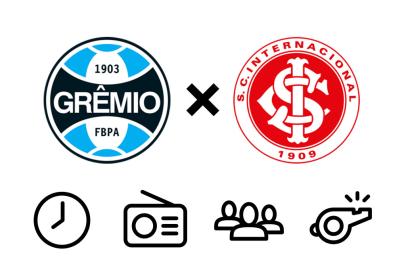 montagem, escudos, futebol, gauchão, grêmio, inter