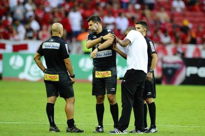  PORTO ALEGRE, RS, BRASIL, 11/03/2018- Grenal 413 que ocorre neste Domingo no estádio Beira Rio, válido pelo gauchão. (FOTOGRAFO: FERNANDO GOMES / AGENCIA RBS)