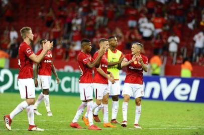  PORTO ALEGRE, RS, BRASIL, 11/03/2018- Grenal 413 que ocorre neste Domingo no estádio Beira Rio, válido pelo gauchão. (FOTOGRAFO: FERNANDO GOMES / AGENCIA RBS)