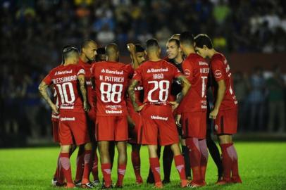  FOTO EM BAIXA RESOLUÇÃOCIANORTE, PR, BRASIL - 14/03/2018 - Cianorte enfrenta o Inter pela terceira fase da Copa do Brasil.  (Ricardo Duarte/SC Internacional)