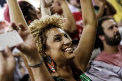  A vereadora do PSOL no Rio Marielle Franco.