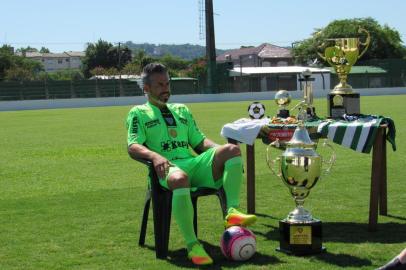 O meia Alexandre é o principal jogador do Avenida, que enfrenta o Caxias nas quartas do Gauchão 2018