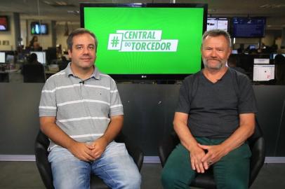  Rafael Diverio e Luiz Zini Pires na Central do Torcedor