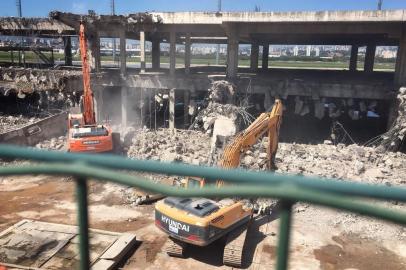 Obras da Fraport no aeroporto Salgado Filho.