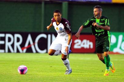  SANTA CRUZ DO SUL, RS, BRASIL 17/03/2018Anevida x SER Caxias. Jogo válido pelas quartas de final do Gauchão 2018. Partida realizada no Estádio dos Eucaliptos. (Felipe Nyland/Agência RBS)