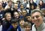 3por4: Luciano Huck visitou escola no interior de Farroupilha