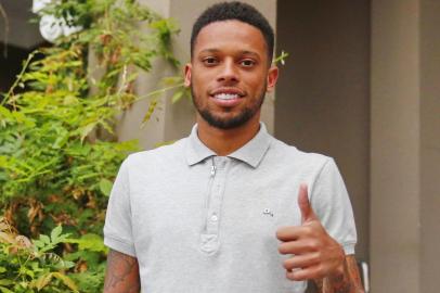  PORTO ALEGRE, RS, BRASIL, 19/03/2018- Jogador André, novo reforço do Grêmio .(FOTOGRAFO: ROBINSON ESTRÁSULAS / AGENCIA RBS)