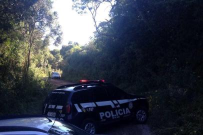 Buscas da Polícia Civil no caso Naiara, menina desaparecida em Caxias do Sul. 