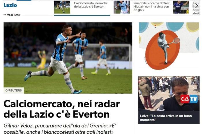 Reprodução / Corriere dello Sport